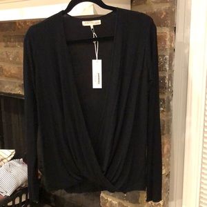 Joan Brown Saint long sleeve, open-front shirt
